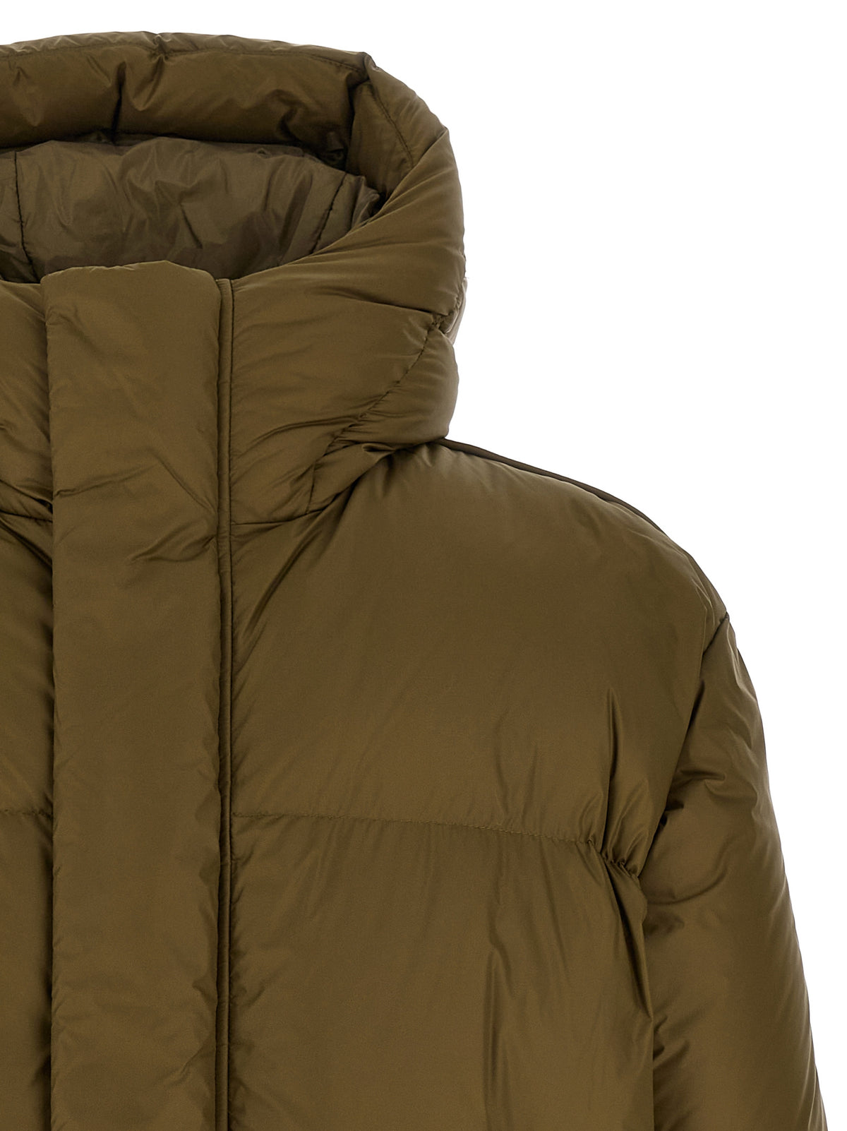 LAMINAR Bicolor Polyamide Full-Length Jacket