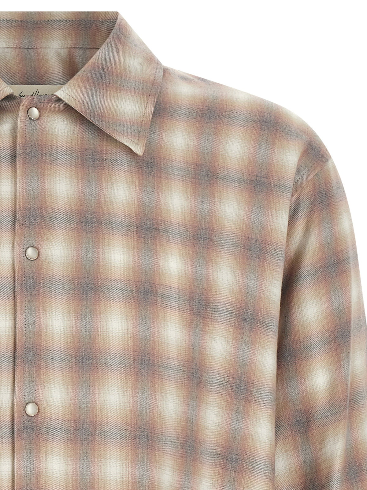 SECOND/LAYER Beige Cotton Blouse