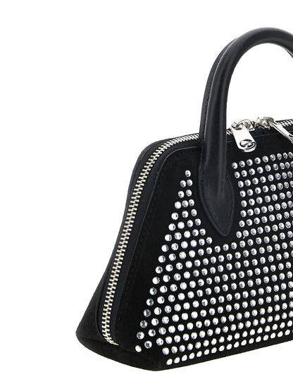Coperni Black Cowhide Crossbody Bag