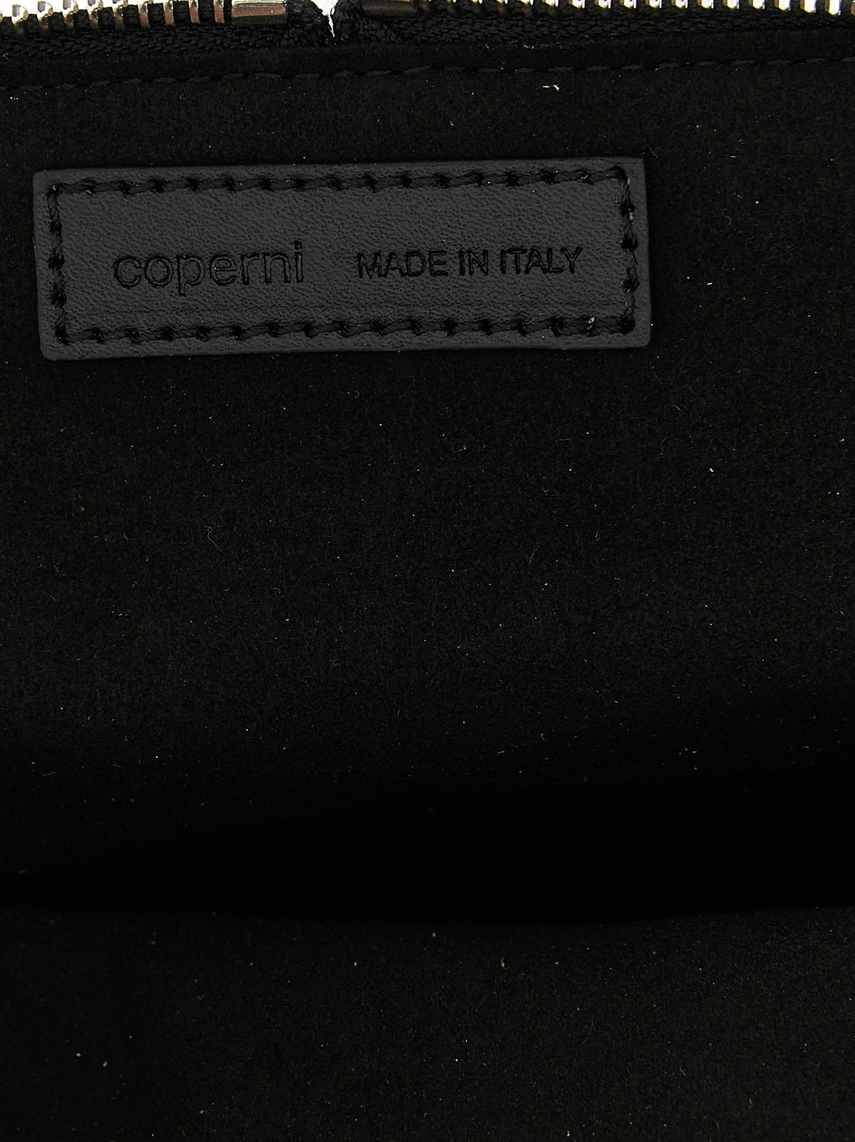Coperni Black Cowhide Crossbody Bag