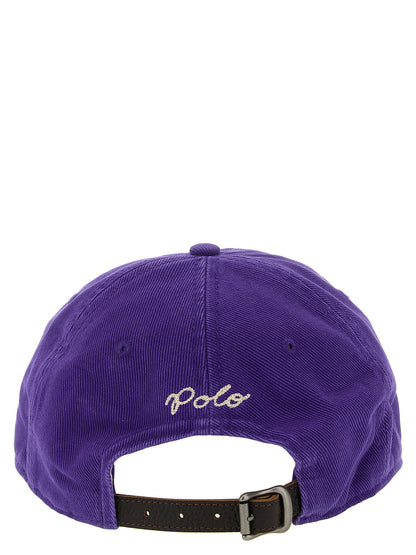 Polo Ralph Lauren Purple Cotton Cap (Baseball Hat)