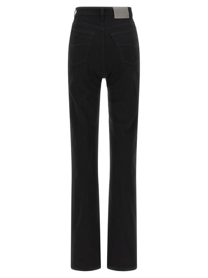 Balenciaga Black Elastane High-Waisted Jean