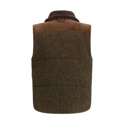 Valstar Bicolor Wool Oves Aries Sleeveless Jacket