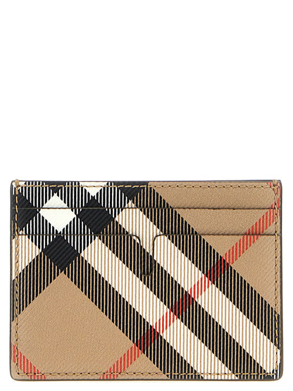 Burberry Beige Polyethylene Cardholder