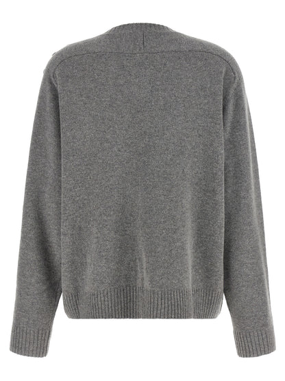 NUDE Gray Wool Cardigan