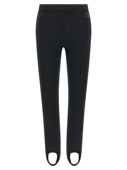 Courrèges Black Polyester Casual Pants