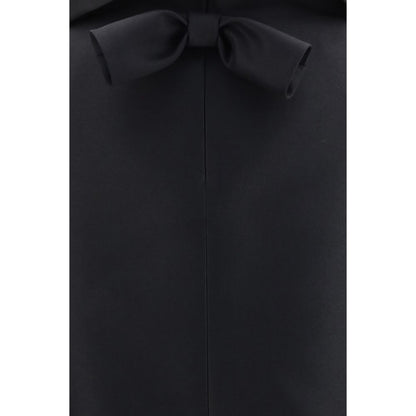 Balenciaga Women's Regular Fit Sleeveless Wool & Silk Shirt - Black