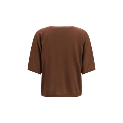 Brunello Cucinelli Brown Cashmere Sweatshirt