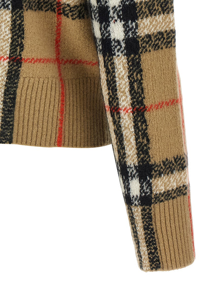 Burberry Beige Cashmere Cardigan