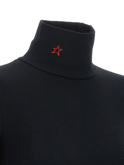 PERFECT MOMENT Black Modal Long Sleeve T-Shirt