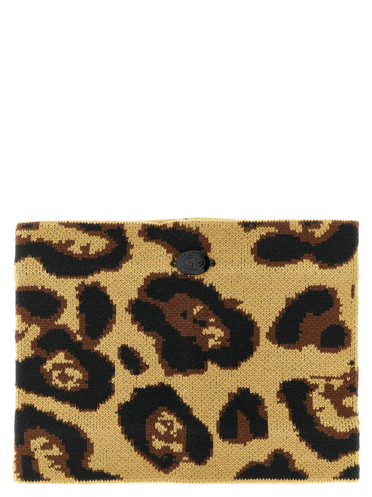 Cardholder Card Case by GOLDBERGH for women in marabou wool black, camel, multicolor, leopard-print & print features an meticulous design, elegantly showcasing the refined Marabou Wool Cardholder Card Case aesthetic while integrating sophisticated card-organization.
