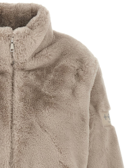 Tatras Beige Polyester Full-Length Jacket