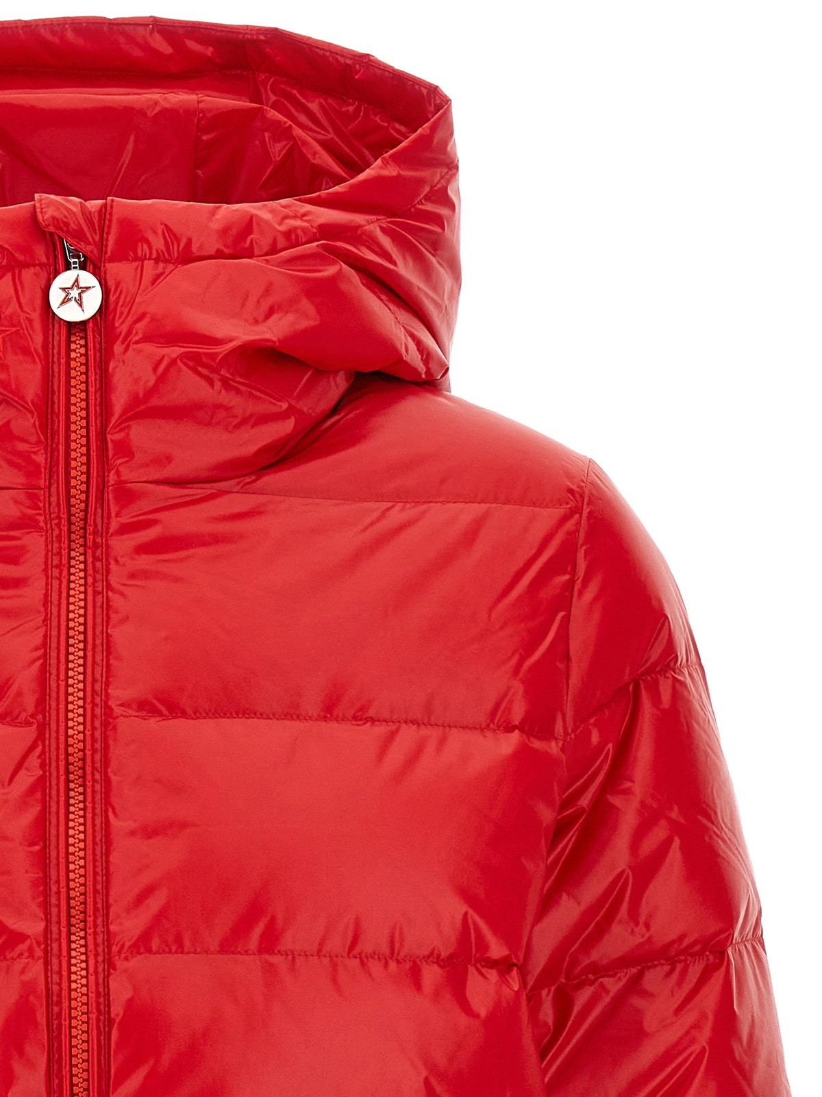 PERFECT MOMENT Red Nylon Full-Length Jacket