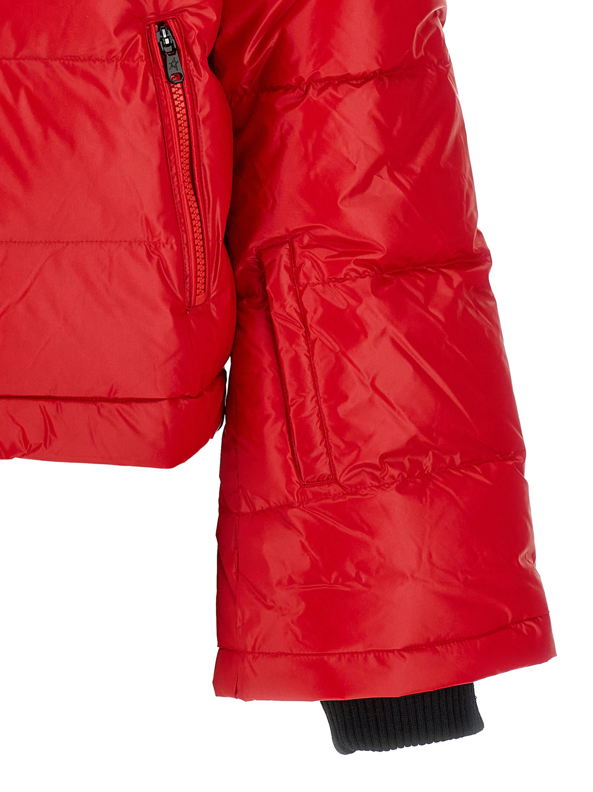 PERFECT MOMENT Red Nylon Full-Length Jacket