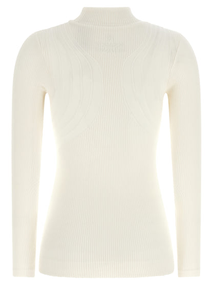 PERFECT MOMENT White Lycra Cardigan