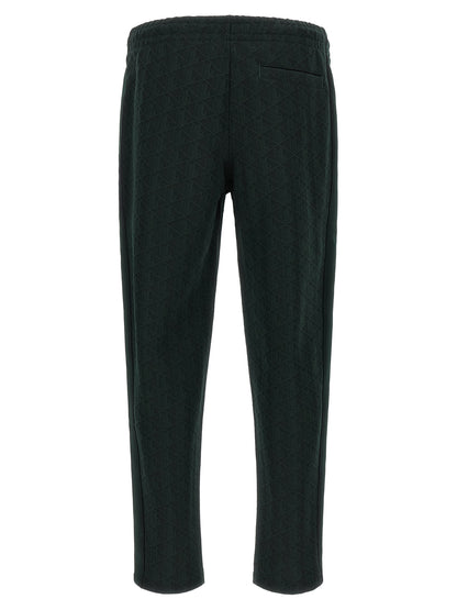 Lacoste Bicolor Polyester Casual Pants