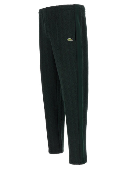 Lacoste Bicolor Polyester Casual Pants