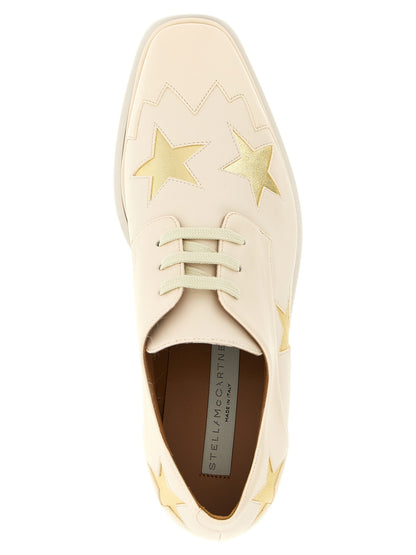 Stella McCartney White Polyester Wedge Sandals