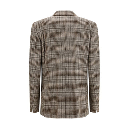 Lardini Brown Wool Oves Aries Blazer