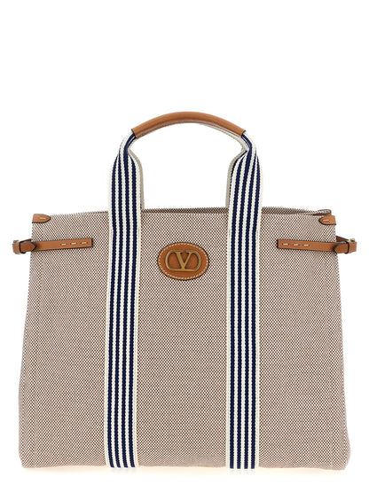 Valentino Garavani Multicolor Cotton Handbag