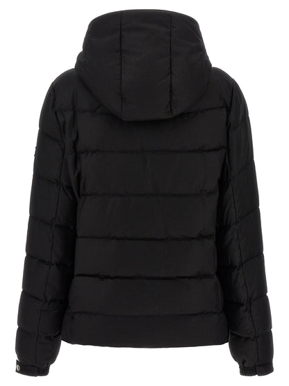 Tatras Black Wool Full-Length Jacket