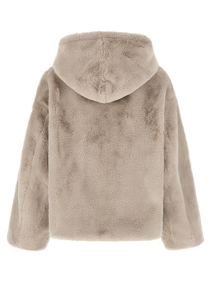 Tatras Beige Polyester Full-Length Jacket