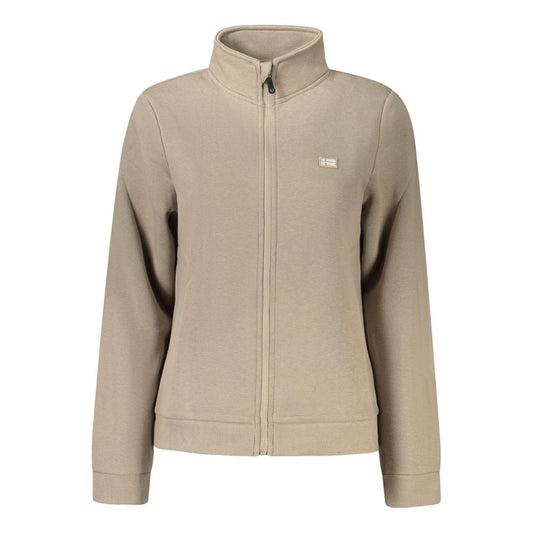 Sweatshirt by Norway 1963 for women in cotton polyester beige presents a smart casual silhouette, featuring a smart casual and for a sophisticated look.