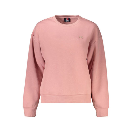 Sweatshirt by Norway 1963 for women in cotton polyester pink features an exquisite silhouette, showcasing and crew neckline details for a exquisite look.