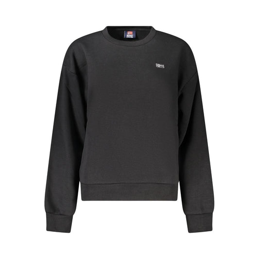 Sweatshirt by Norway 1963 for women in cotton black features a unrivaled silhouette with a refined crew neckline and unrivaled detailing for a sophisticated look.