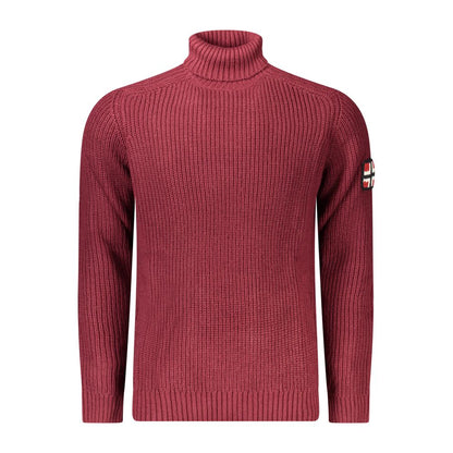 Norway 1963 Red Wool Turtleneck