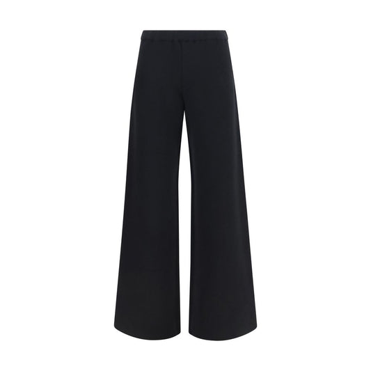 Casual Pants by Fendi for women in cashmere black, patterned & jacquard features a refined silhouette with a refined straight-leg & regular-fit, defined by a and a refined long for a refined finish.