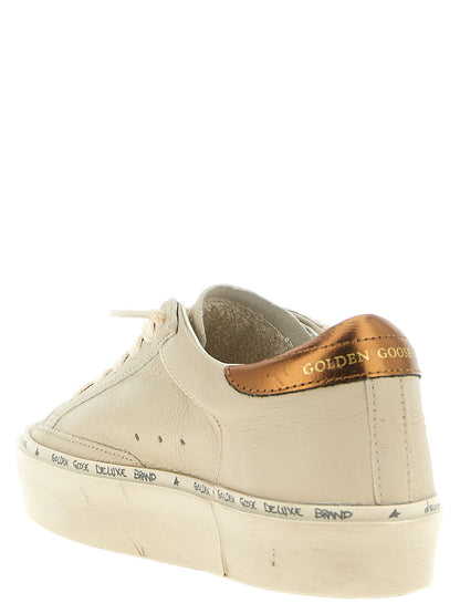Golden Goose Multicolor Goatskin Platform Sneakers