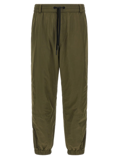 Moncler Grenoble Bicolor Polyester Joggers (Workout Pants)