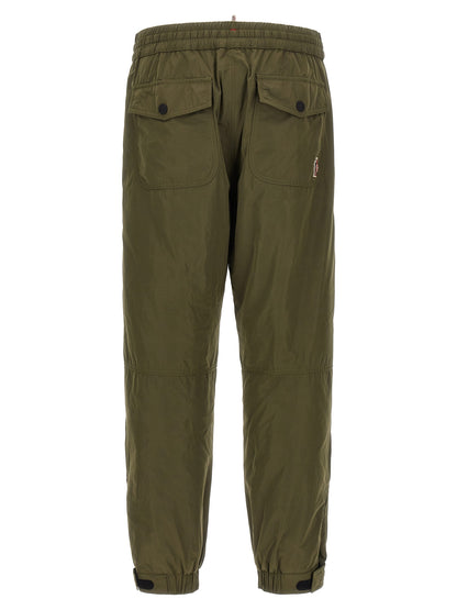 Moncler Grenoble Bicolor Polyester Joggers (Workout Pants)