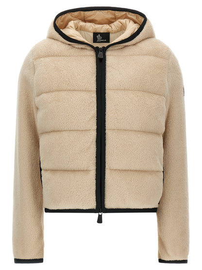 Moncler Grenoble Beige Polyester Hoodie