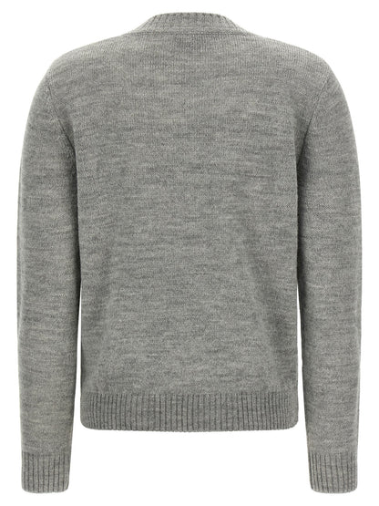 Max Mara Gray Acetate Cardigan