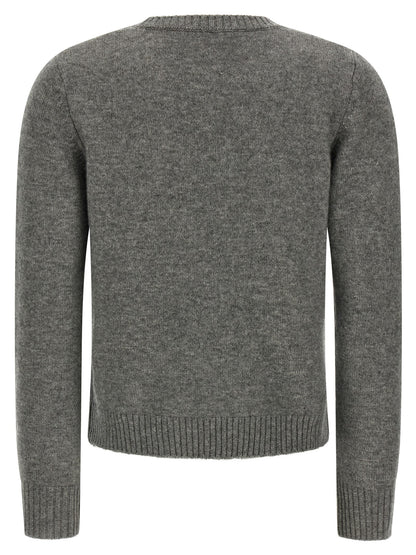 Max Mara Gray Wool Cardigan