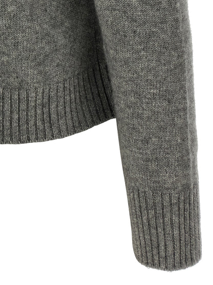 Max Mara Gray Wool Cardigan