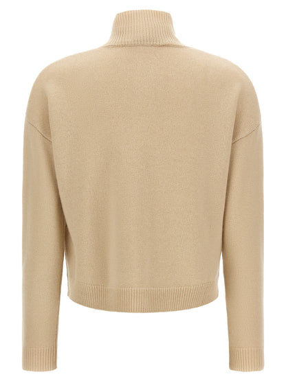 Max Mara Beige Wool Cardigan