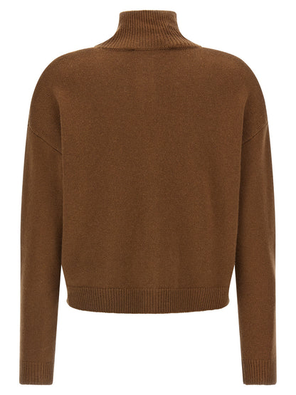 Max Mara Brown Wool Cardigan