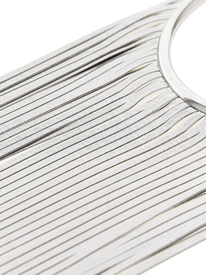 Sportmax Silver Metal Necklace