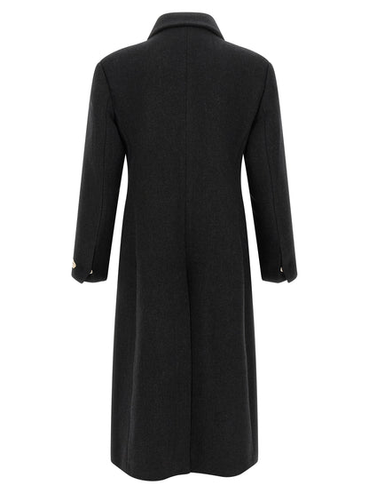 Jacquemus Gray Virgin Wool Coat