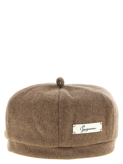 Jacquemus Brown Virgin Wool Hat