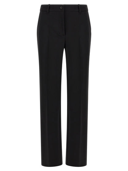 P.A.R.O.S.H. Black Virgin Wool Dress Pants