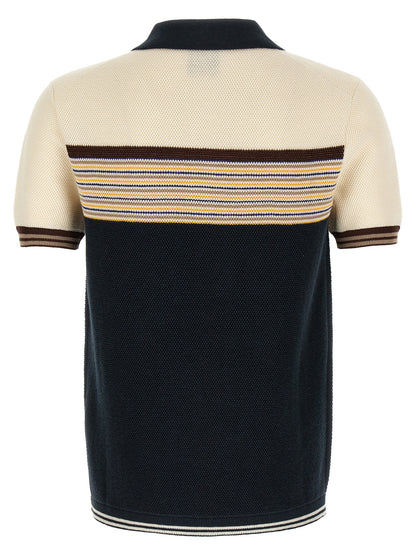 Casablanca Multicolor Cotton Polo Shirt