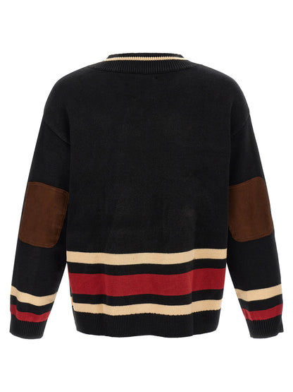FOUND Black Cotton Cardigan