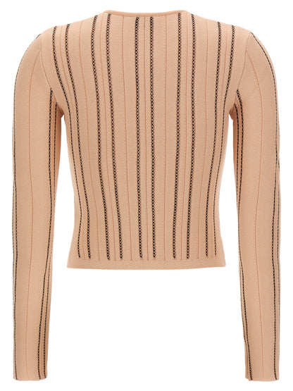 Elisabetta Franchi Multicolor Viscose Cardigan