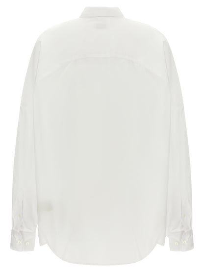 Dries Van Noten White Cotton Blouse