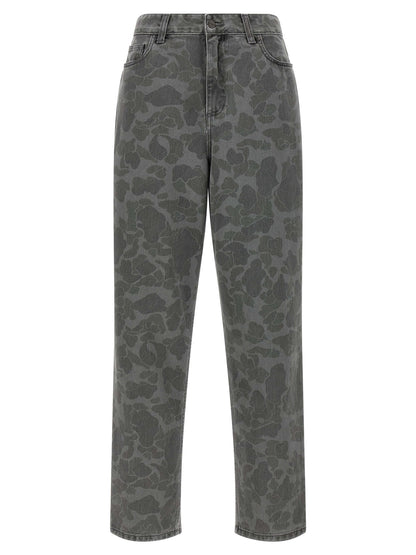 Carhartt Wip Gray Organic Cotton Tapered Jeans