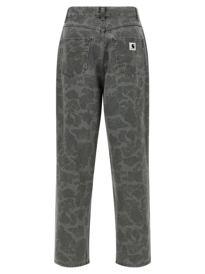 Carhartt Wip Gray Organic Cotton Tapered Jeans